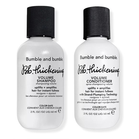 3/$50 💫 Bumble and bumble Travel Size Thickening Volume Shampoo Conditioner 2oz - Picture 1 of 4